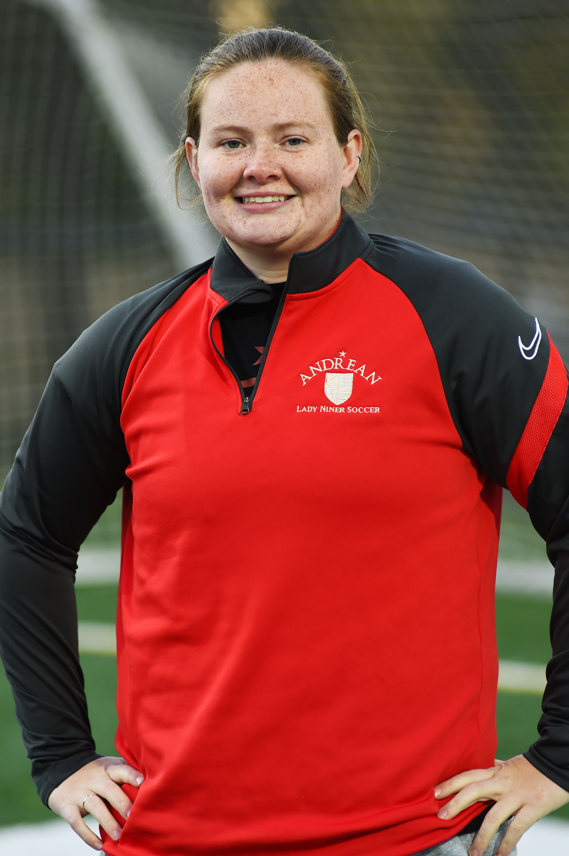 Assistant coach Meghan Mulroe